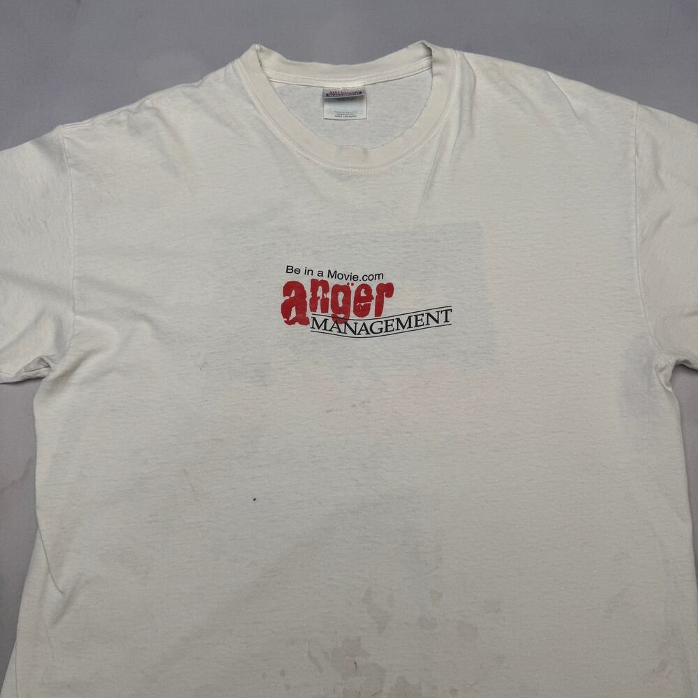 Vintage Anger Management Cast Crew Shirt Men's Large Adam Sandler Jack Nicholson - Picture 3 of 13